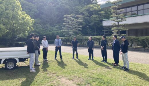お城村の設営例会